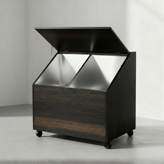 Premium Metal Lined Feed Bin